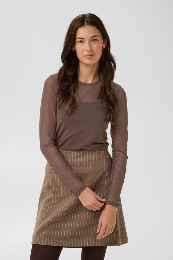 CUlaya Mesh Top Coffee Bean front